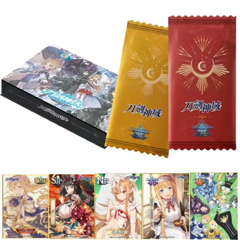 2023 New Anime SAO Sword Art Online Kirigaya Kazuto Yuuki Asuna Collection Cards Child Kids Birthday Gift Game Cards Table Toys
2023 New Anime SAO Sword Art Online Kirigaya Kazuto Yuuki Asuna Collection Cards Child Kids Birthday Gift Game Cards Table Toys