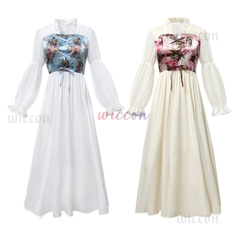 Victorian Floral A Line Dress Fairy Witch Pirate Style Renaissance Garment For Girls Halloween Cosplay Party
Victorian Floral A Line Dress Fairy Witch Pirate Style Renaissance Garment For Girls Halloween Cosplay Party