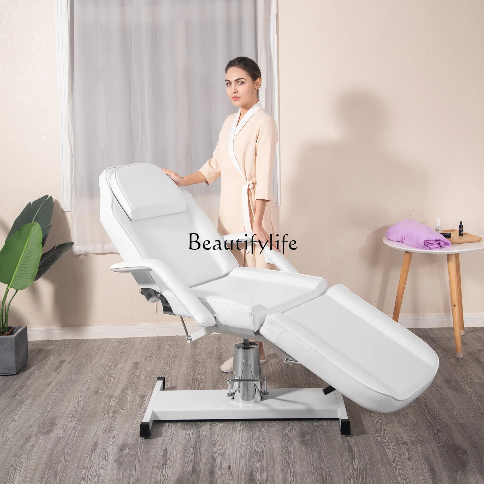 02Beauty bed Beauty salon Reclining massage bed Salon SPA Massage Spa equipment
02Beauty bed Beauty salon Reclining massage bed Salon SPA Massage Spa equipment