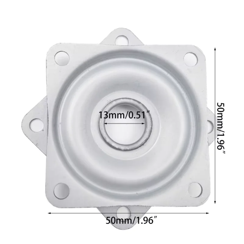 Heavy Duty Ball Bearing Swivel Plate Lazy Susan Square Rotating Bearing Plate Turntable Base Hardware Easy to Install
Heavy Duty Ball Bearing Swivel Plate Lazy Susan Square Rotating Bearing Plate Turntable Base Hardware Easy to Install