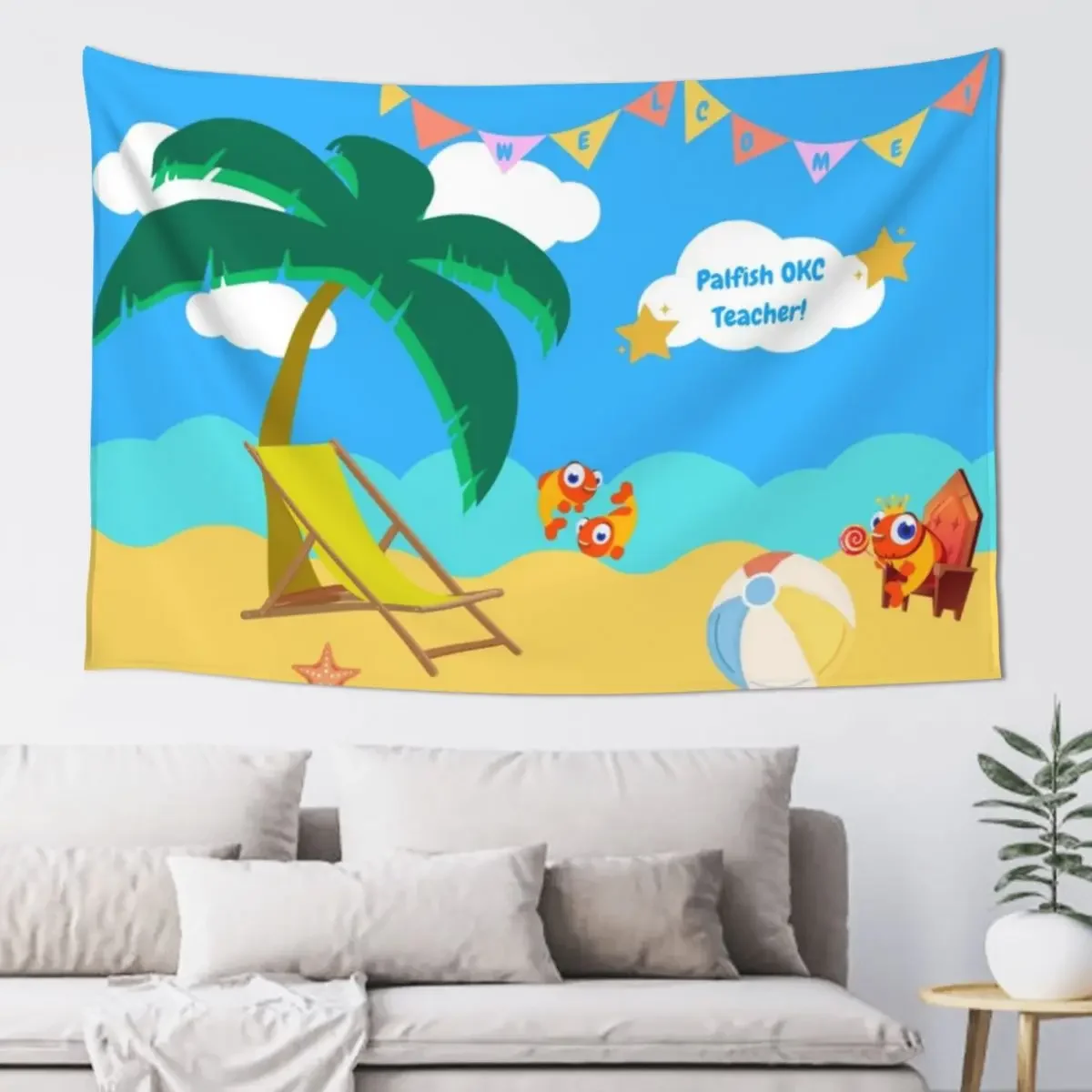 Portable/Travel Friendly Palfish Beach Classroom Background Tapestry Anime Decor Wall Tapestries Decoration For Bedroom Tapestry
Portable/Travel Friendly Palfish Beach Classroom Background Tapestry Anime Decor Wall Tapestries Decoration For Bedroom Tapestry