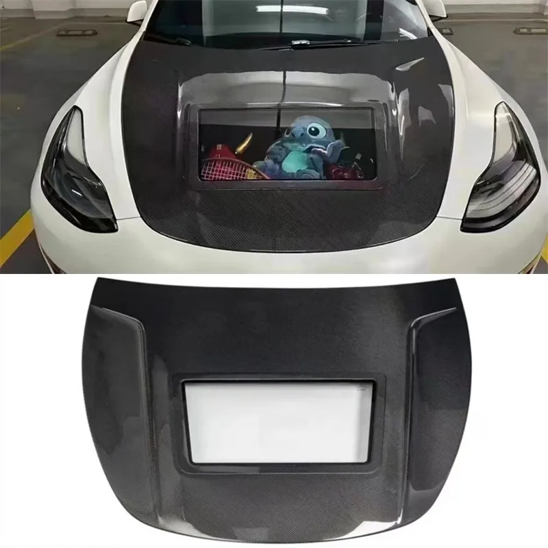 For Tesla Model 3 Real Carbon Fiber Hood Engine Cover Hood Car Headliner Hood Cover Upgrade Auto Parts Kit
For Tesla Model 3 Real Carbon Fiber Hood Engine Cover Hood Car Headliner Hood Cover Upgrade Auto Parts Kit