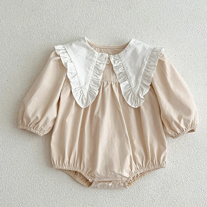 2025 New Spring Baby Girls Clothing Infant Baby Girls Jumpsuit Long Sleeved Cotton Splicing Toddler Baby Girls Bodysuits
2025 New Spring Baby Girls Clothing Infant Baby Girls Jumpsuit Long Sleeved Cotton Splicing Toddler Baby Girls Bodysuits