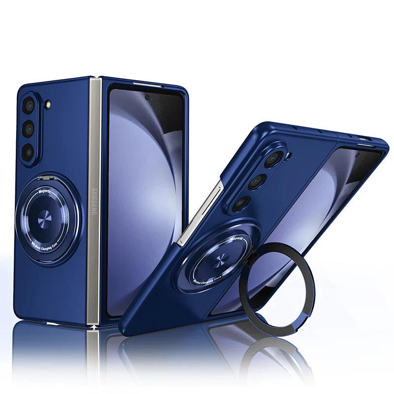 New Arrival Magnetic Wireless Charging Case for Galaxy Z Fold 5 6 Fold4 Fold3 Phone Cover With 360° Roating O Stand Holder
New Arrival Magnetic Wireless Charging Case for Galaxy Z Fold 5 6 Fold4 Fold3 Phone Cover With 360° Roating O Stand Holder
