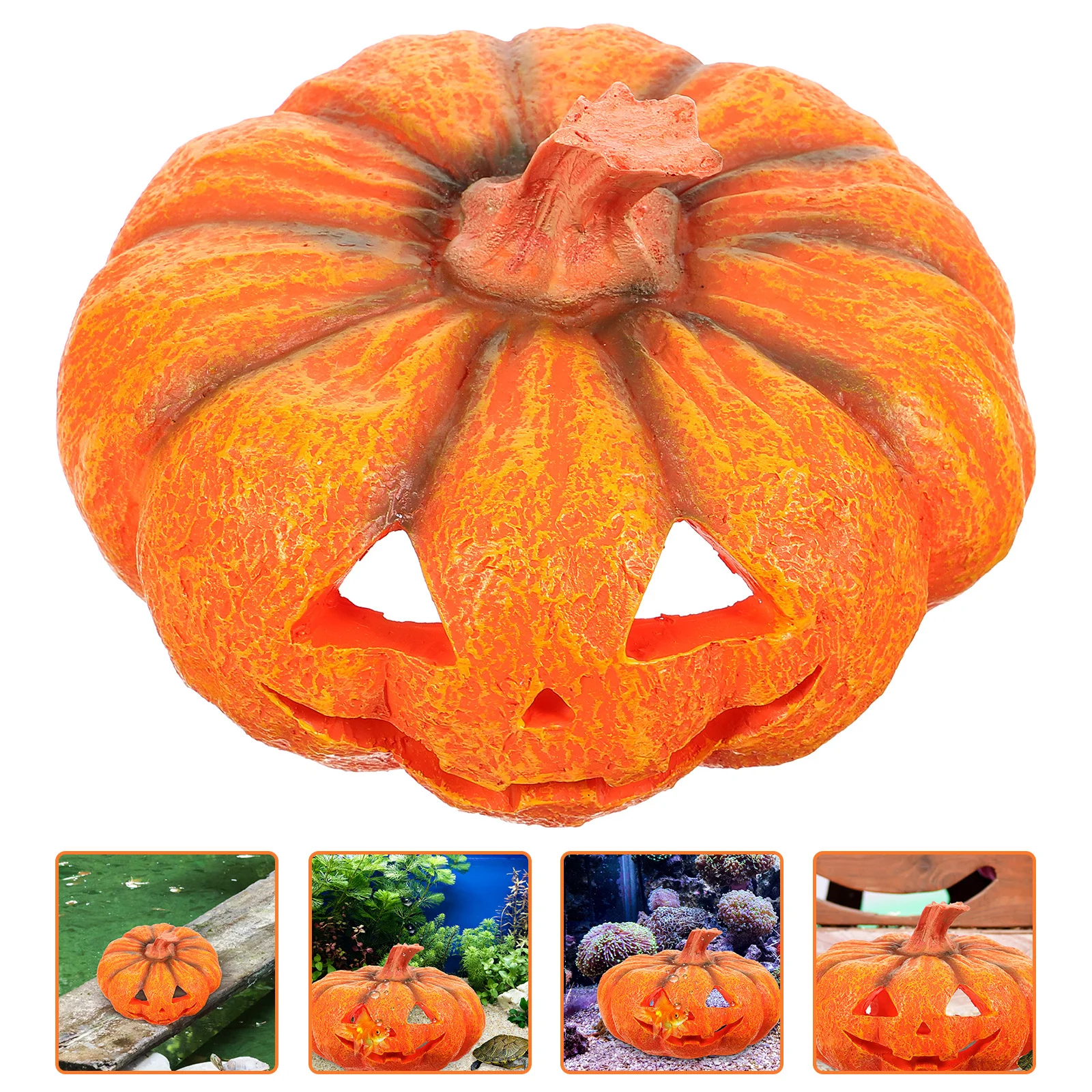 Pumpkin Reptile Hide Resin Cave Shelter Turtle Lizard Hiding Place Fish Tank Habitat Decoration Reptile Hide Pumpkin Turtle Ramp 
Pumpkin Reptile Hide Resin Cave Shelter Turtle Lizard Hiding Place Fish Tank Habitat Decoration Reptile Hide Pumpkin Turtle Ramp