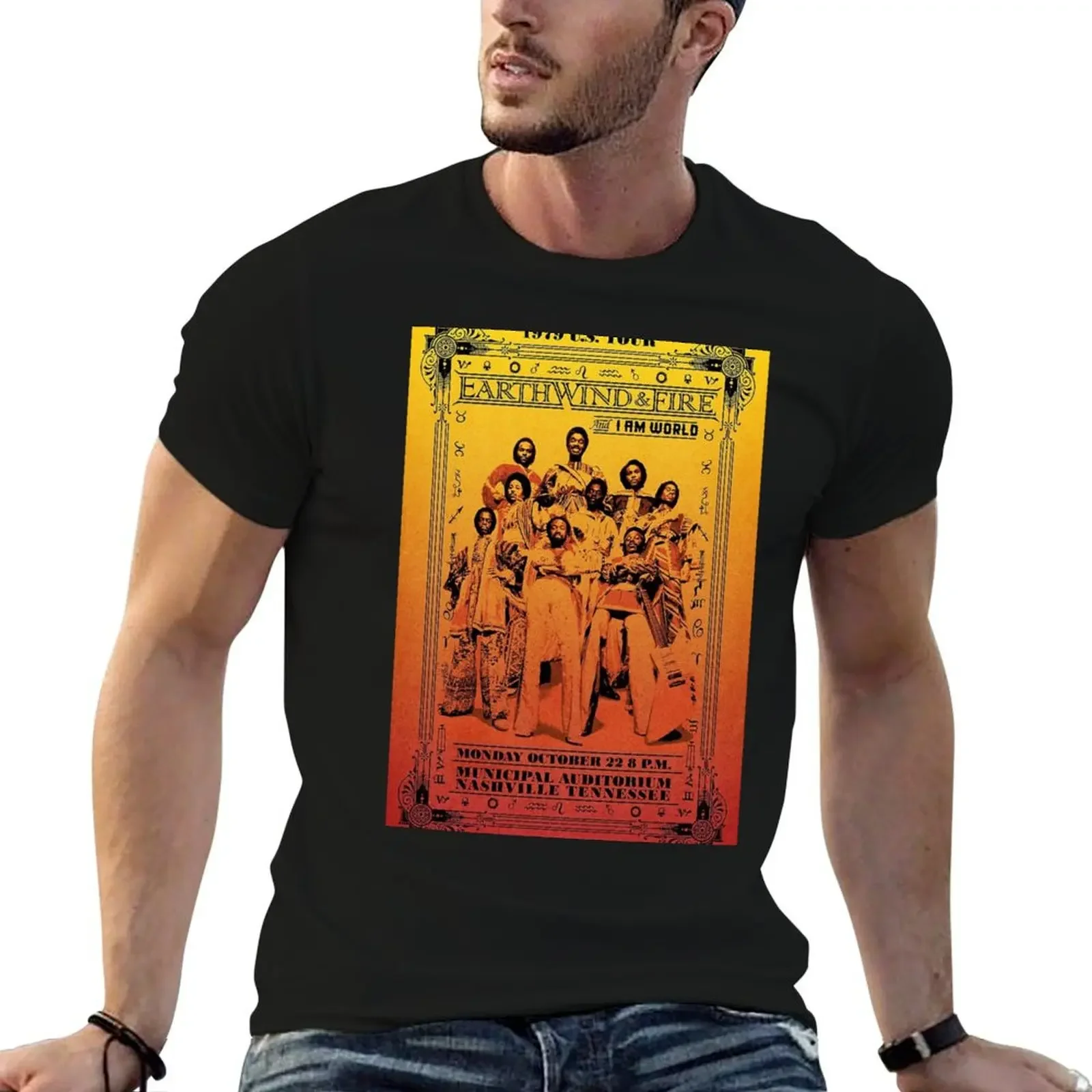 Earth Wind And Fire Concert T-Shirt plus size tops graphic tee shirt anime tshirt plus sizes mens graphic t-shirts funny
Earth Wind And Fire Concert T-Shirt plus size tops graphic tee shirt anime tshirt plus sizes mens graphic t-shirts funny