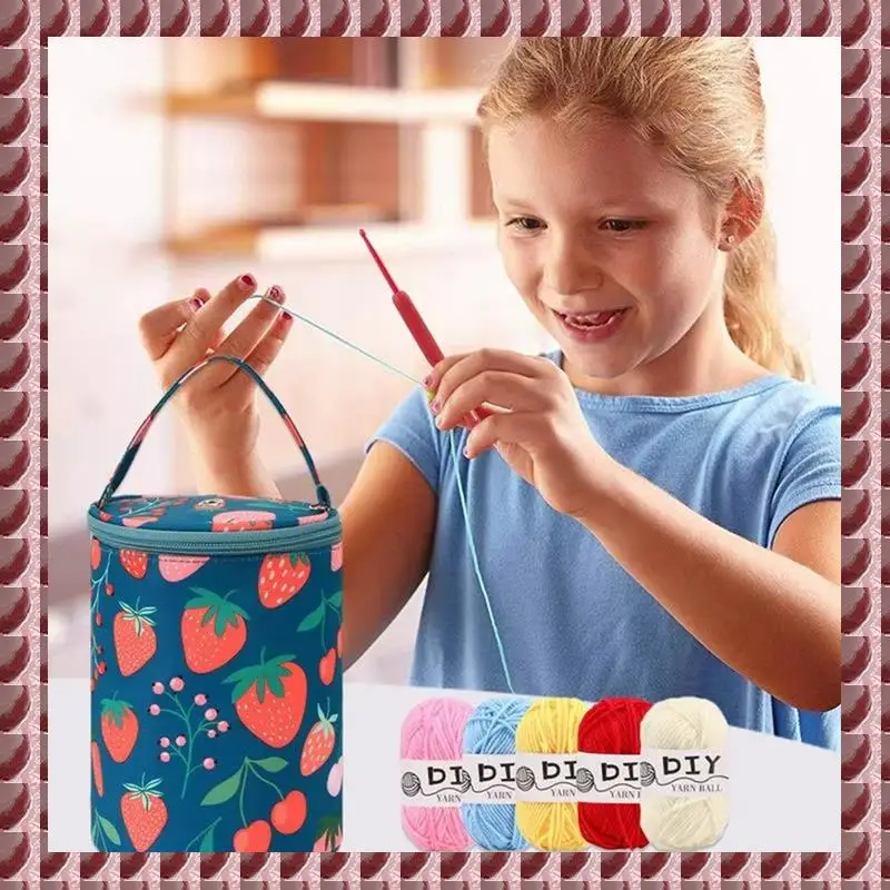 A95G Crochet Hook Set Crochet Bag Crochet Hooks Portable Yarn Crochet Kit Knitting Needles Yarn Storage Organizer
A95G Crochet Hook Set Crochet Bag Crochet Hooks Portable Yarn Crochet Kit Knitting Needles Yarn Storage Organizer