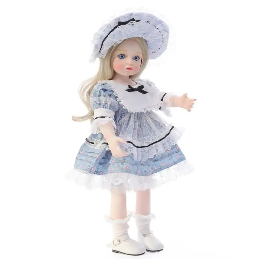 Cloveray Original 18-inch Soft Lovely Vinyl Kawaii Retro Dress Lifelike Girl Doll High Quality Handmade Toys Birthday Girl Gift
Cloveray Original 18-inch Soft Lovely Vinyl Kawaii Retro Dress Lifelike Girl Doll High Quality Handmade Toys Birthday Girl Gift