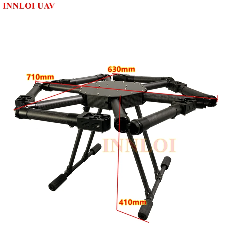 XAERO V1150 1140mm Folding Hexacopter Frame 10-20kg Carbon Fiber for Agriculture Industrial UAV
XAERO V1150 1140mm Folding Hexacopter Frame 10-20kg Carbon Fiber for Agriculture Industrial UAV