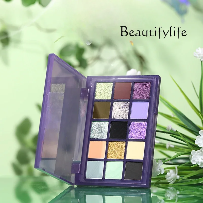 Beauty Makeup Exquisite multi-color eyeshadow disc, purple, black, color, cool color, high-end daily natural new model.
Beauty Makeup Exquisite multi-color eyeshadow disc, purple, black, color, cool color, high-end daily natural new model.