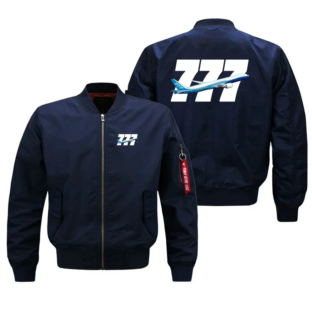 New Super 777 Flight Aviation Pilots Men Ma1 Bomber Jacket Windproof Military Outdoor Baseball Coats
New Super 777 Flight Aviation Pilots Men Ma1 Bomber Jacket Windproof Military Outdoor Baseball Coats