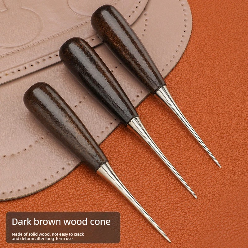 Leather Craft Awl, Stainless Steel Through Hole Reaming Tool, Hand Sewing & Hardware Mounting Tool for Leather Goods
Leather Craft Awl, Stainless Steel Through Hole Reaming Tool, Hand Sewing & Hardware Mounting Tool for Leather Goods