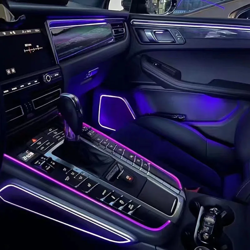 For Porsche Macan 2014-2023 64-color LED Ambient Lamps Car Light Illuminated Door Panel Set Decorative Atmosphere Light
For Porsche Macan 2014-2023 64-color LED Ambient Lamps Car Light Illuminated Door Panel Set Decorative Atmosphere Light