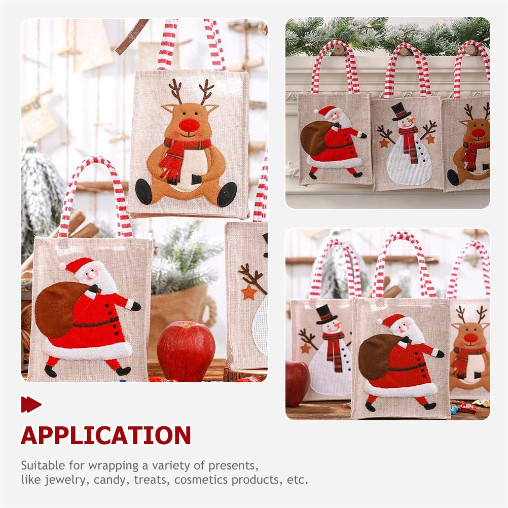3pcs Christmas Bags Fabric Pouches Reusable Shopping Bags C y Christmas Decoration Treats Holiday Wrapping Gifts
3pcs Christmas Bags Fabric Pouches Reusable Shopping Bags C y Christmas Decoration Treats Holiday Wrapping Gifts