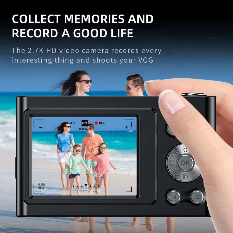 4K Digital Camera 48MP Zoom Self-Timer 128GB Extended Memory Face Detection Anti-shaking Built-in Batteries
4K Digital Camera 48MP Zoom Self-Timer 128GB Extended Memory Face Detection Anti-shaking Built-in Batteries