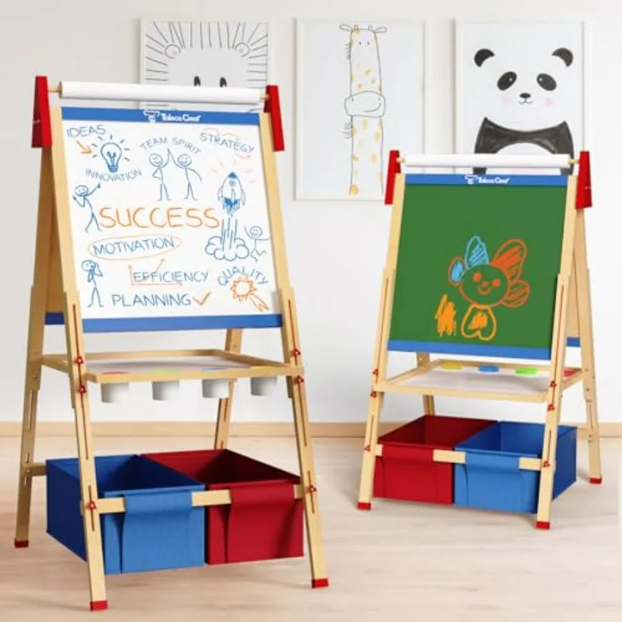 Art Easel Set Adjustable Double Sided Drawing Board Wooden Easel for Painting Ages 2-12 Birthday Gift for Girls Boys Whiteboard
Art Easel Set Adjustable Double Sided Drawing Board Wooden Easel for Painting Ages 2-12 Birthday Gift for Girls Boys Whiteboard
