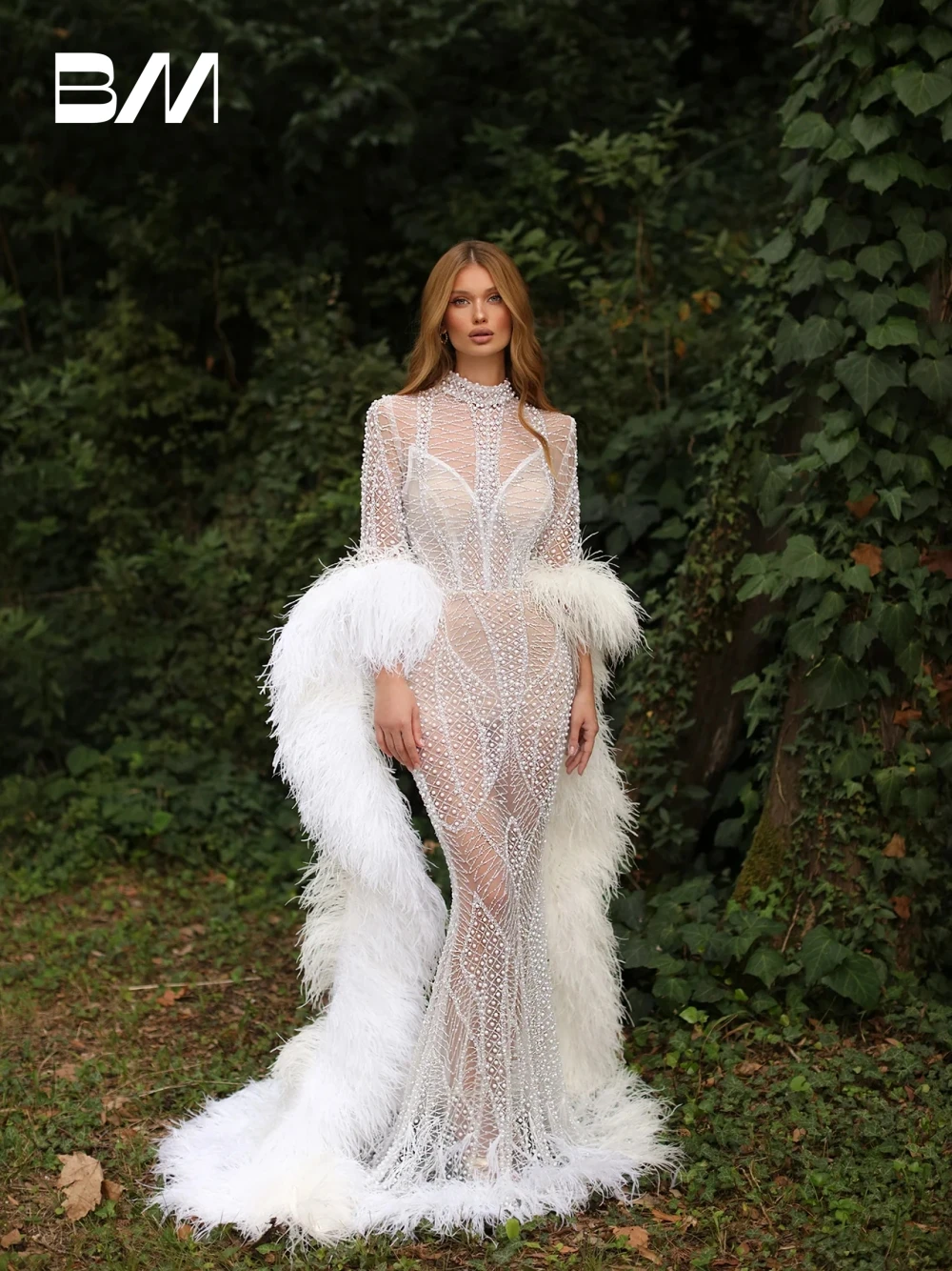 Exquisite Illusion High Neck Evening Dress Celebrity Charming Pearls Feathers Cocktail Customized Romantic Women Party Prom Gown
Exquisite Illusion High Neck Evening Dress Celebrity Charming Pearls Feathers Cocktail Customized Romantic Women Party Prom Gown