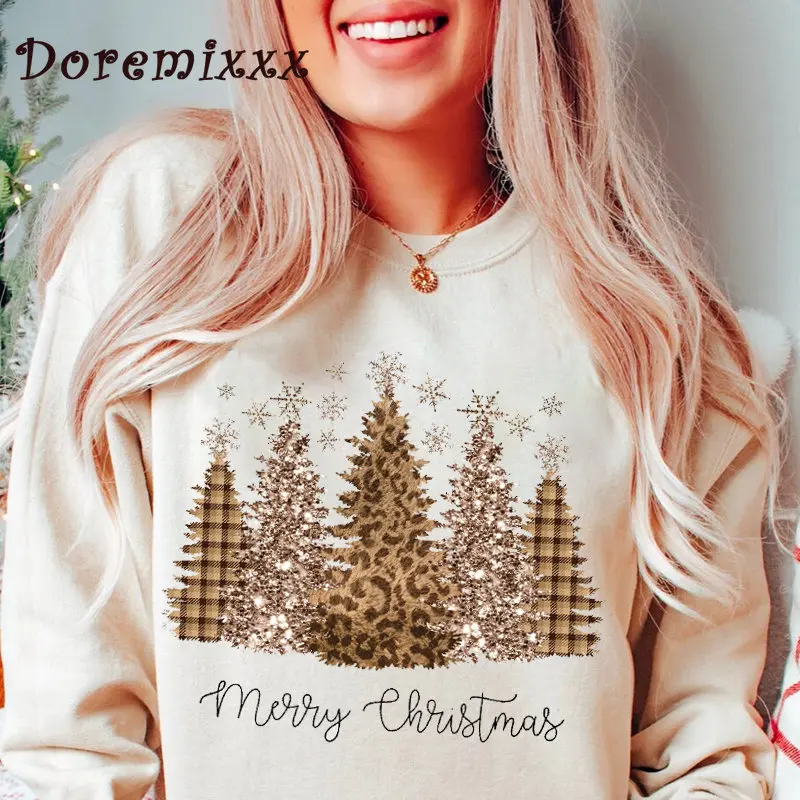 Leopard Merry Christmas Trees Print Women Sweatshirts Vintage Buses Oversized Crewneck Tops Woman Cotton Pullovers Sweatshirts
Leopard Merry Christmas Trees Print Women Sweatshirts Vintage Buses Oversized Crewneck Tops Woman Cotton Pullovers Sweatshirts