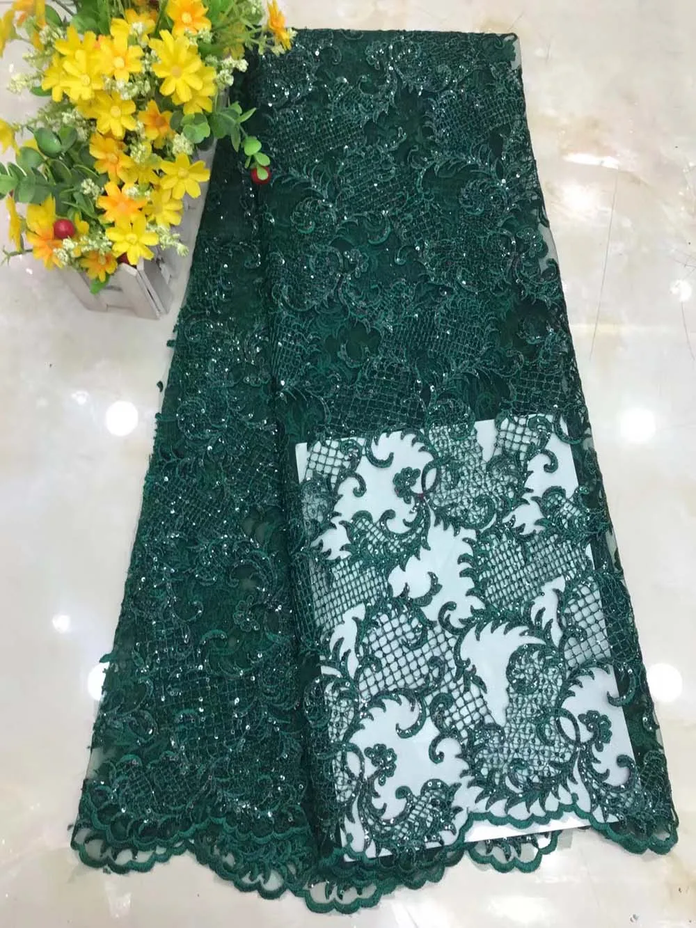 African Lace Fabric Fashion Beautiful Embroidery Pattern Nigerian Multicolor Wedding Dress Skirt Cloth Heavy Tulle Banquet
African Lace Fabric Fashion Beautiful Embroidery Pattern Nigerian Multicolor Wedding Dress Skirt Cloth Heavy Tulle Banquet