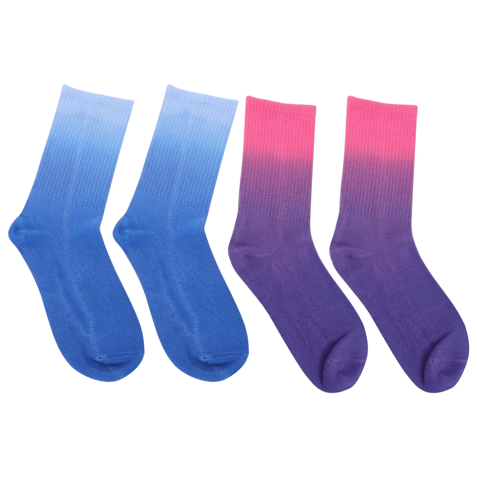 2 Pairs Mid Tube Cotton Socks Tie Dyed Gradient Colorful Couple Breathable Soft Flattened Toe Warm Autumn Winter
2 Pairs Mid Tube Cotton Socks Tie Dyed Gradient Colorful Couple Breathable Soft Flattened Toe Warm Autumn Winter