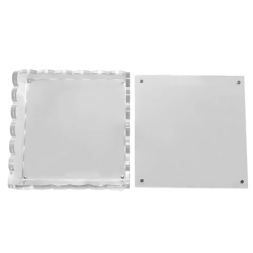 Acrylic Tray Photo Frame 1pcs High Transparency Fan Shaped Dessert Holder Cake Stand Fruit Bowl Candy Plate Dry Fruit Snack Tray
Acrylic Tray Photo Frame 1pcs High Transparency Fan Shaped Dessert Holder Cake Stand Fruit Bowl Candy Plate Dry Fruit Snack Tray
