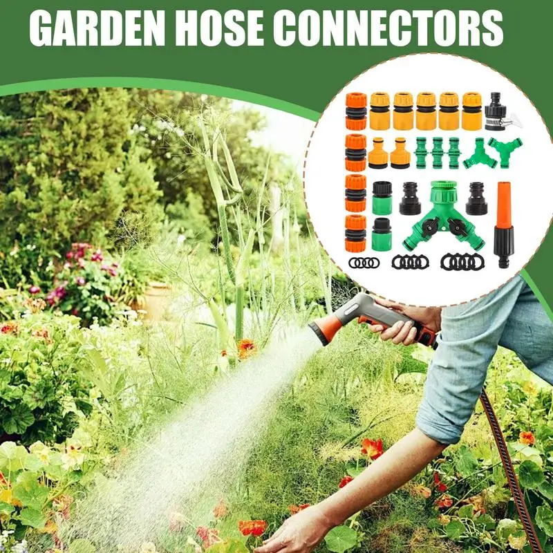 Garden Hose Quick Connect 36Pieces Garden Hose Connector Quick Connect Kit Male Female Replacement Parts With Rubber Washers For
Garden Hose Quick Connect 36Pieces Garden Hose Connector Quick Connect Kit Male Female Replacement Parts With Rubber Washers For
