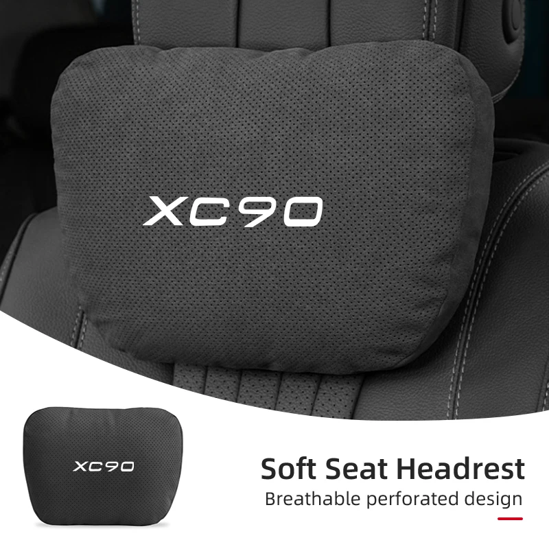 Suede Leather Car Neck Pillow Auto Seat Headrest Cushion For Volvo XC90 XC60 XC40 XC70 V40 V60 V90 S60 S80 S90
Suede Leather Car Neck Pillow Auto Seat Headrest Cushion For Volvo XC90 XC60 XC40 XC70 V40 V60 V90 S60 S80 S90