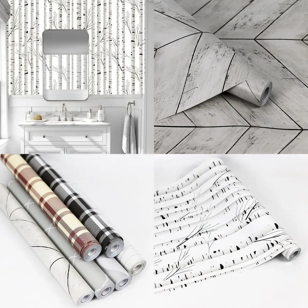 Floral Wallpaper Self Adhesive Wood Grain Door Sticker Furniture Cabinet Moisture Proof Background Wall Sticker for Bedroom
Floral Wallpaper Self Adhesive Wood Grain Door Sticker Furniture Cabinet Moisture Proof Background Wall Sticker for Bedroom