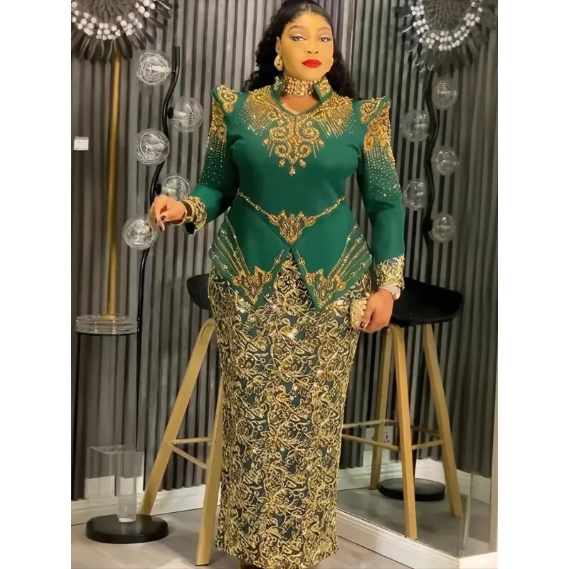 African Dresses for Women Plus Size Africa Clothes Dashiki Ankara Turkey Outfits Gown Elegant Muslim Wedding Party Long Dress
African Dresses for Women Plus Size Africa Clothes Dashiki Ankara Turkey Outfits Gown Elegant Muslim Wedding Party Long Dress
