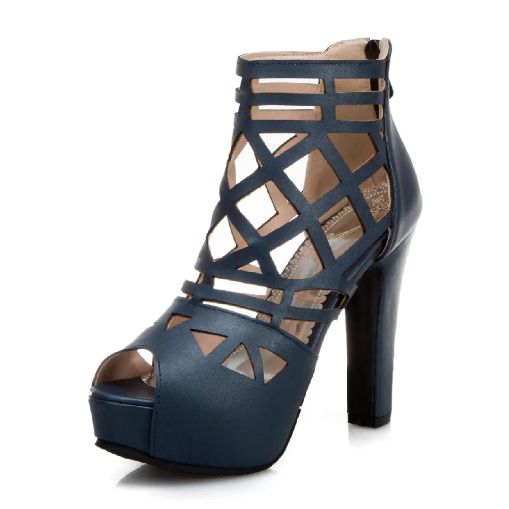 Plus Size Summer Gladiator Platform Ankle Boots Women High Chunky Heel Shoes Red Black Party Club Lady Zipper Hollow Out Sandals
Plus Size Summer Gladiator Platform Ankle Boots Women High Chunky Heel Shoes Red Black Party Club Lady Zipper Hollow Out Sandals