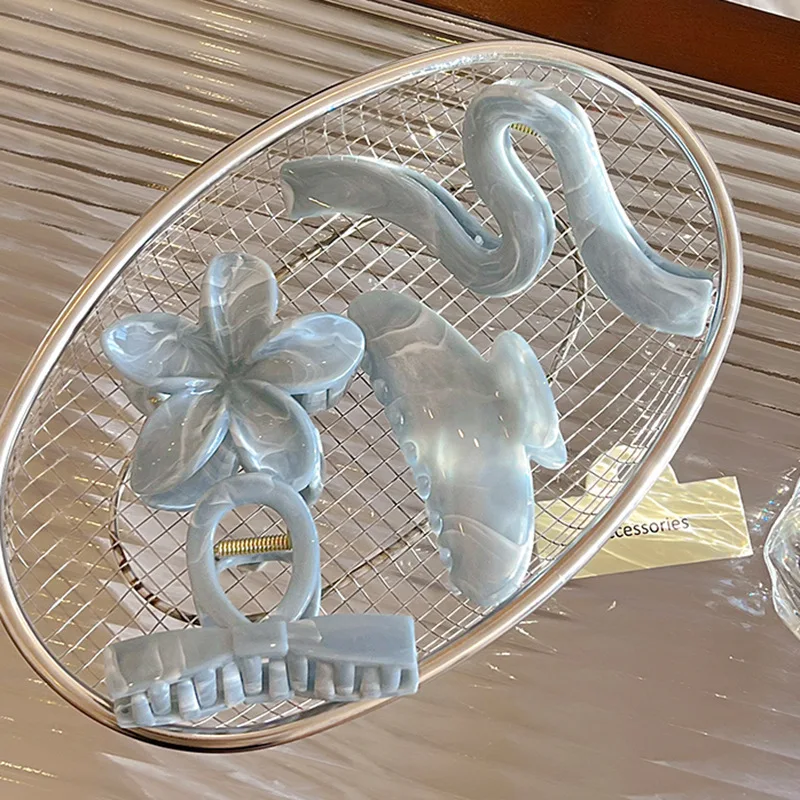 Korean Hawaiian Flower Crab Hair Clips Female Fashion Plastic Shark Hair Claw Hairpin Barrettes For Girls Beach Hair Accessories
Korean Hawaiian Flower Crab Hair Clips Female Fashion Plastic Shark Hair Claw Hairpin Barrettes For Girls Beach Hair Accessories