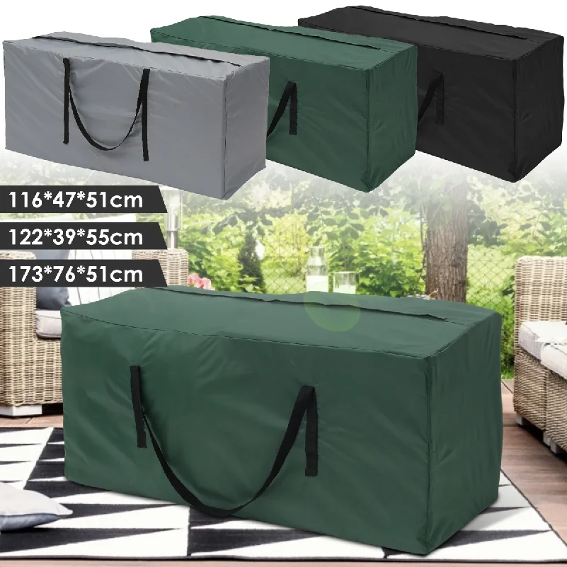 Cushion Storage Bag Large Capacity Furniture Protective Cover Outdoor Garden Waterproof Dustproof Christmas Tree Organizer New
Cushion Storage Bag Large Capacity Furniture Protective Cover Outdoor Garden Waterproof Dustproof Christmas Tree Organizer New