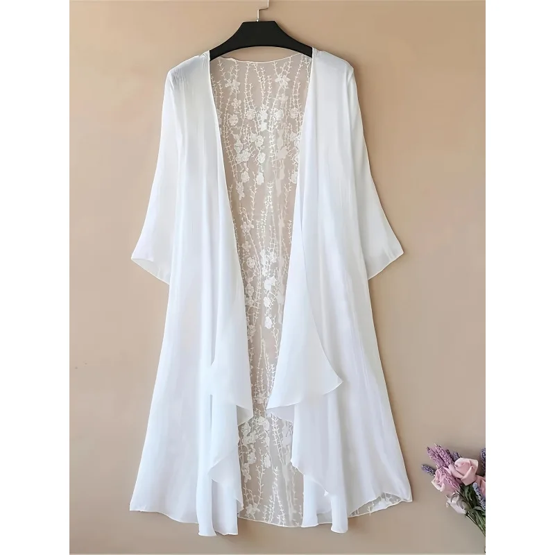 Hollow Sun Shirt Hollow out Sun Protection Top Cross-Border Large Size Women's Regular Outerwear Pear Shape Body Type
Hollow Sun Shirt Hollow out Sun Protection Top Cross-Border Large Size Women's Regular Outerwear Pear Shape Body Type