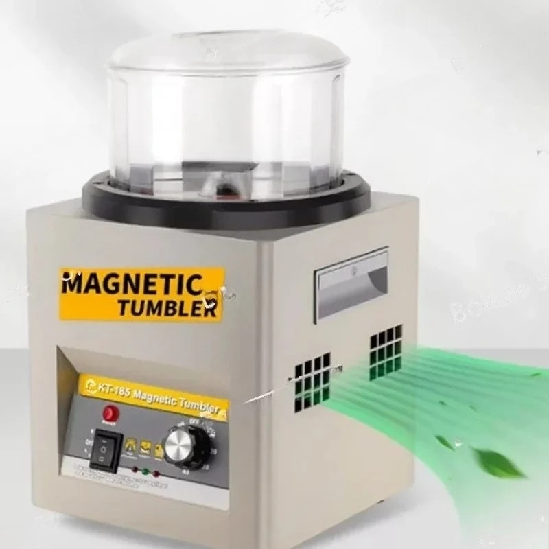 KT-185 Magnetic Tumbler Jewelry Polisher Metal Finisher Finishing Machine 110V/220V Gold Precision Parts Polisher
KT-185 Magnetic Tumbler Jewelry Polisher Metal Finisher Finishing Machine 110V/220V Gold Precision Parts Polisher