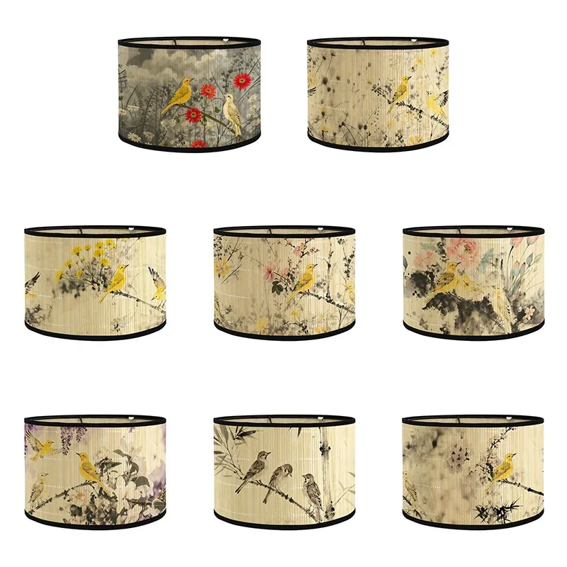 Абажур в бамбуковом стиле 30x30x20 см с принтом леопарда и птиц, чехол для прикроватной или настенной лампы, аксессуар для домашнего декора и освещения
Абажур в бамбуковом стиле 30x30x20 см с принтом леопарда и птиц, чехол для прикроватной или настенной лампы, аксессуар для домашнего декора и освещения