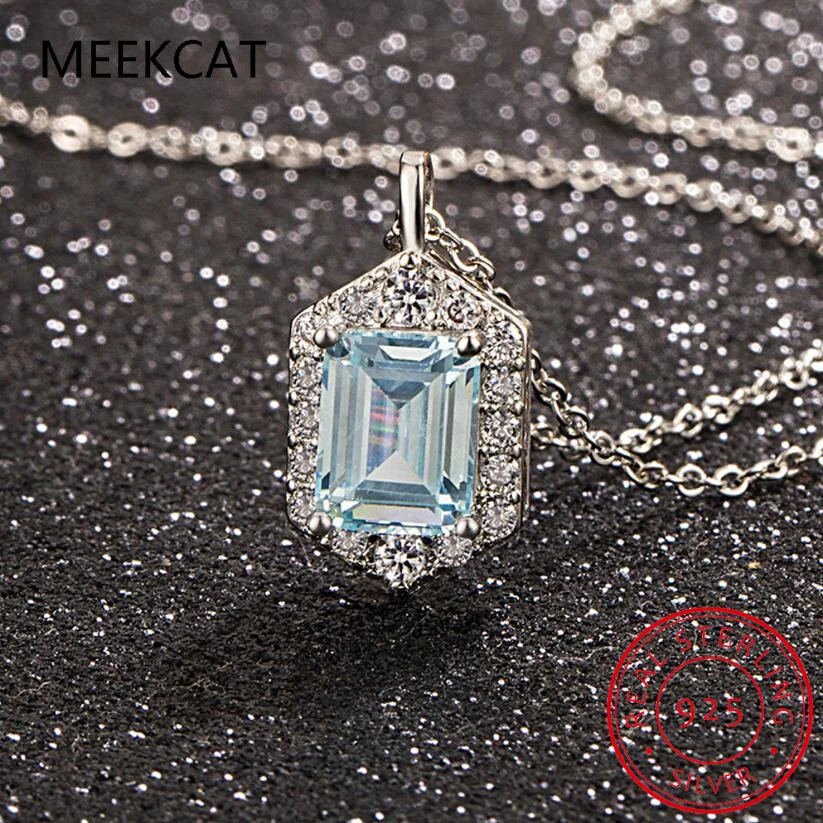 Изумрудная огранка, натуральный синий топаз, стерлинговое серебро 925 пробы, геометрический кулон, ожерелье для женщин, модные ювелирные изделия с драгоценными камнями, свадебный подарок
Изумрудная огранка, натуральный синий топаз, стерлинговое серебро 925 пробы, геометрический кулон, ожерелье для женщин, модные ювелирные изделия с драгоценными камнями, свадебный подарок