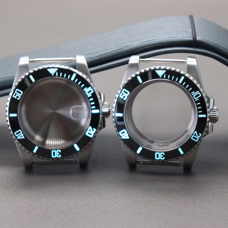 NH35 40mm Hot Sale Watch Case C3 Luminous Ceramic Bezel 316L Steel For SUB NH35 NH36 NH34 NH38 Miyota8215 8205 Eta 2824 Sapphire
NH35 40mm Hot Sale Watch Case C3 Luminous Ceramic Bezel 316L Steel For SUB NH35 NH36 NH34 NH38 Miyota8215 8205 Eta 2824 Sapphire