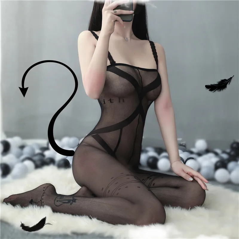 Sexy Lingerie Stockings Open-Crotch Bodysuit Hand-Tearable Seductive Transparent Provocative Passionate See-Through Uniform Plus Size Women
Sexy Lingerie Stockings Open-Crotch Bodysuit Hand-Tearable Seductive Transparent Provocative Passionate See-Through Uniform Plus Size Women