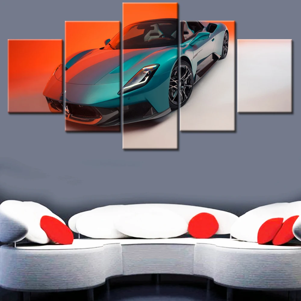 5 Pieces Canvas Wall Arts Poster Painting Cars MCPURA Cielo Supercar Wallpaper Home Decor Picture Printing For Living Room Mural
5 Pieces Canvas Wall Arts Poster Painting Cars MCPURA Cielo Supercar Wallpaper Home Decor Picture Printing For Living Room Mural