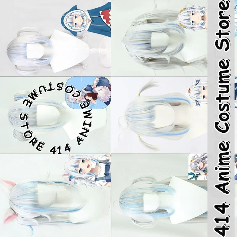 Game & Anime Gawr Gura Cosplay Wig hololive EN VTuber Heat-Resistant Fiber Synthetic Hair
Game & Anime Gawr Gura Cosplay Wig hololive EN VTuber Heat-Resistant Fiber Synthetic Hair