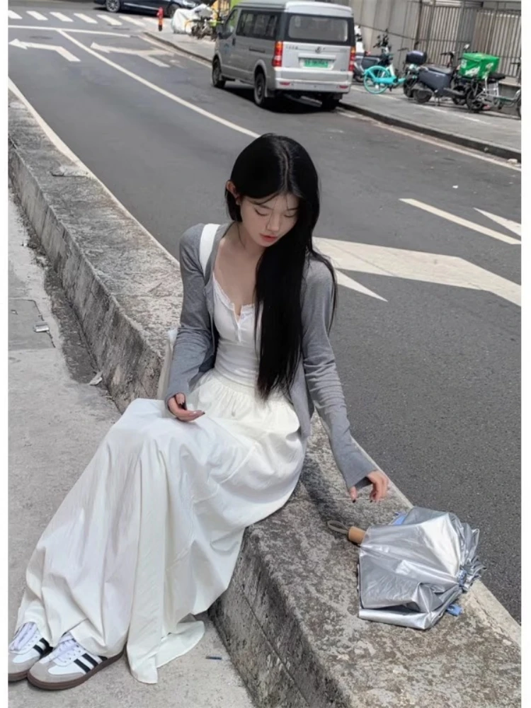 Gray Long Sleeve Knitted Cardigan Women's Summer Thin Shoulder Padle Outerwear Shawl Sun Protection Cover up Top Women
Gray Long Sleeve Knitted Cardigan Women's Summer Thin Shoulder Padle Outerwear Shawl Sun Protection Cover up Top Women