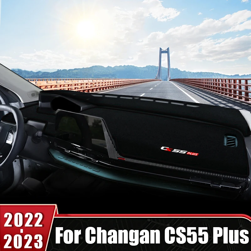 Для Changan CS55 Plus 2022 2023, приборная панель автомобиля, избегайте света, чехол для инструмента, стола, коврик, нескользящие накладки, защитные аксессуары
Для Changan CS55 Plus 2022 2023, приборная панель автомобиля, избегайте света, чехол для инструмента, стола, коврик, нескользящие накладки, защитные аксессуары