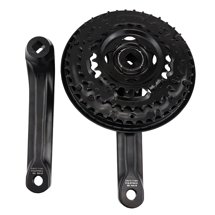 Комплект шатунов SHIMANO TOURNEY FC-TY301 для MTB, 42-34-24T, 170 мм, 3x8/7/6 скоростей, велосипедные запчасти
Комплект шатунов SHIMANO TOURNEY FC-TY301 для MTB, 42-34-24T, 170 мм, 3x8/7/6 скоростей, велосипедные запчасти