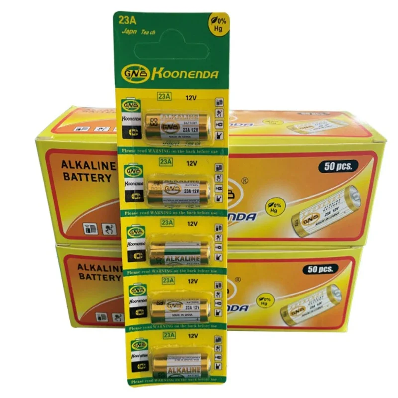 58mAh 23A 12V Dry Alkaline Battery LRV08 E23A V23GA L1028 21/23 A23 E23A K23A V23GA GP23A RV08 LRV08 Remote Control Toy Primary
58mAh 23A 12V Dry Alkaline Battery LRV08 E23A V23GA L1028 21/23 A23 E23A K23A V23GA GP23A RV08 LRV08 Remote Control Toy Primary