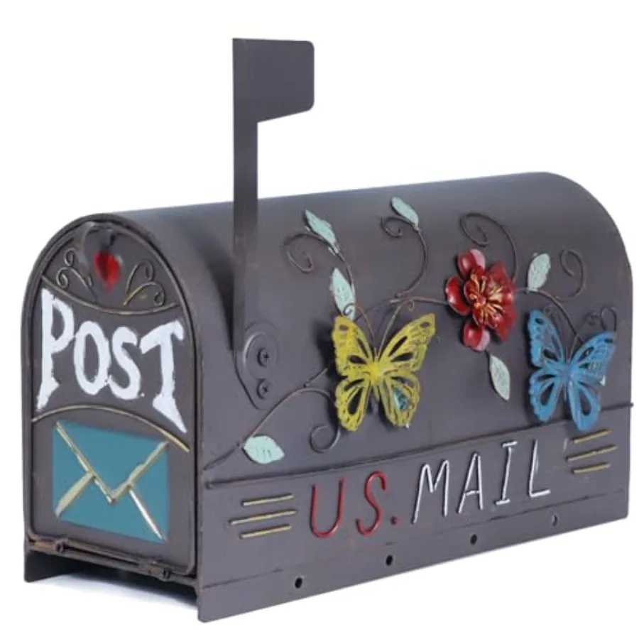 Heavy Duty Mailboxes for Outside, Mail Boxes Post Mount, Decorative Mailboxes Outside Courtyard Garden
Heavy Duty Mailboxes for Outside, Mail Boxes Post Mount, Decorative Mailboxes Outside Courtyard Garden