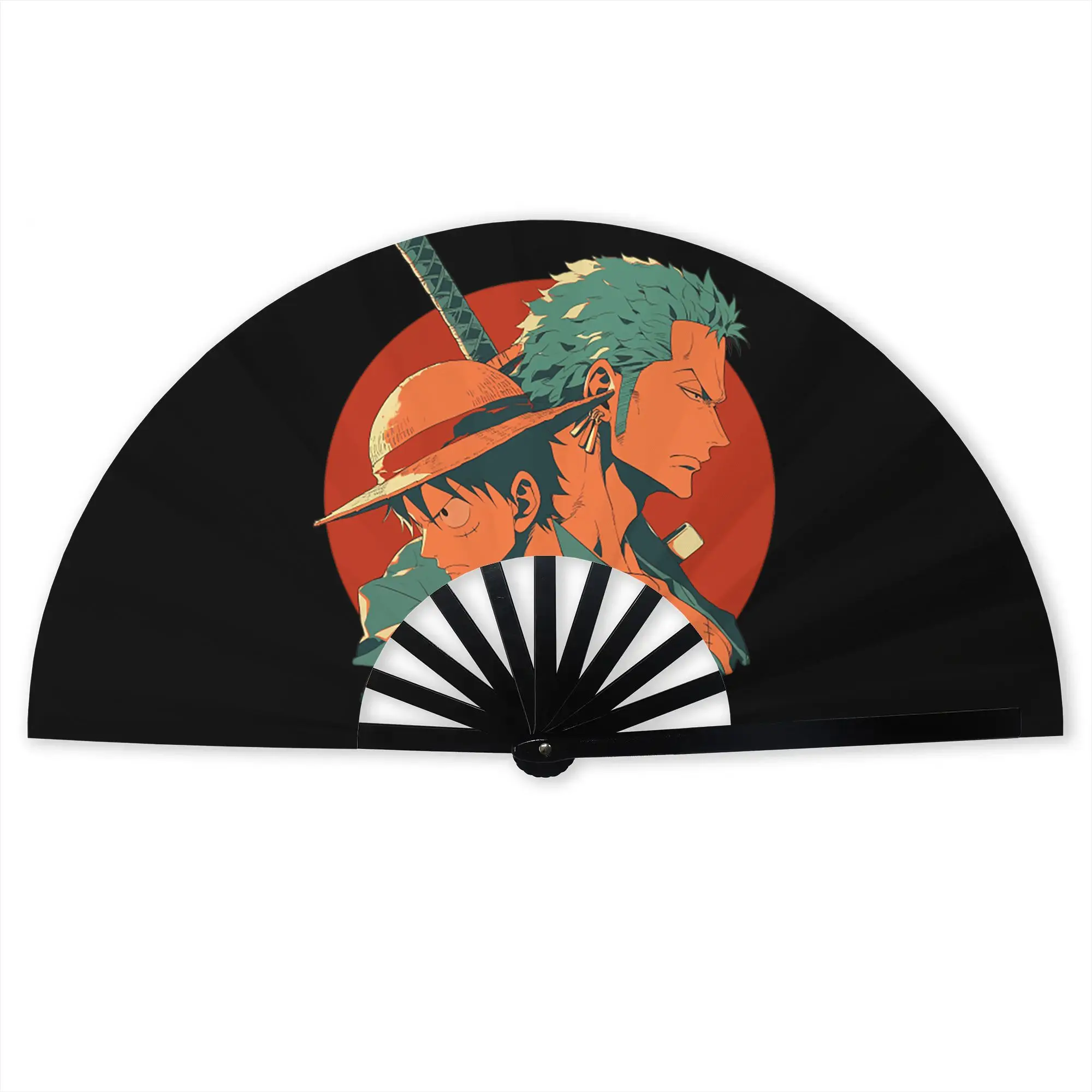 Customized Zoro O-One P-Piece Anime Portable Pocket Fan Travel Polyester Folding Fan Chinese Dance Handheld Cooling Fans
Customized Zoro O-One P-Piece Anime Portable Pocket Fan Travel Polyester Folding Fan Chinese Dance Handheld Cooling Fans