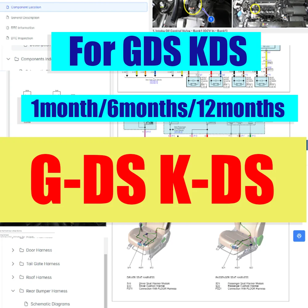Online Account for GDS KDS Workshop Data for Alldata Car Repair Software for G-DS K-DS Support Mobile/PC Login Wiring Diagrams
Online Account for GDS KDS Workshop Data for Alldata Car Repair Software for G-DS K-DS Support Mobile/PC Login Wiring Diagrams