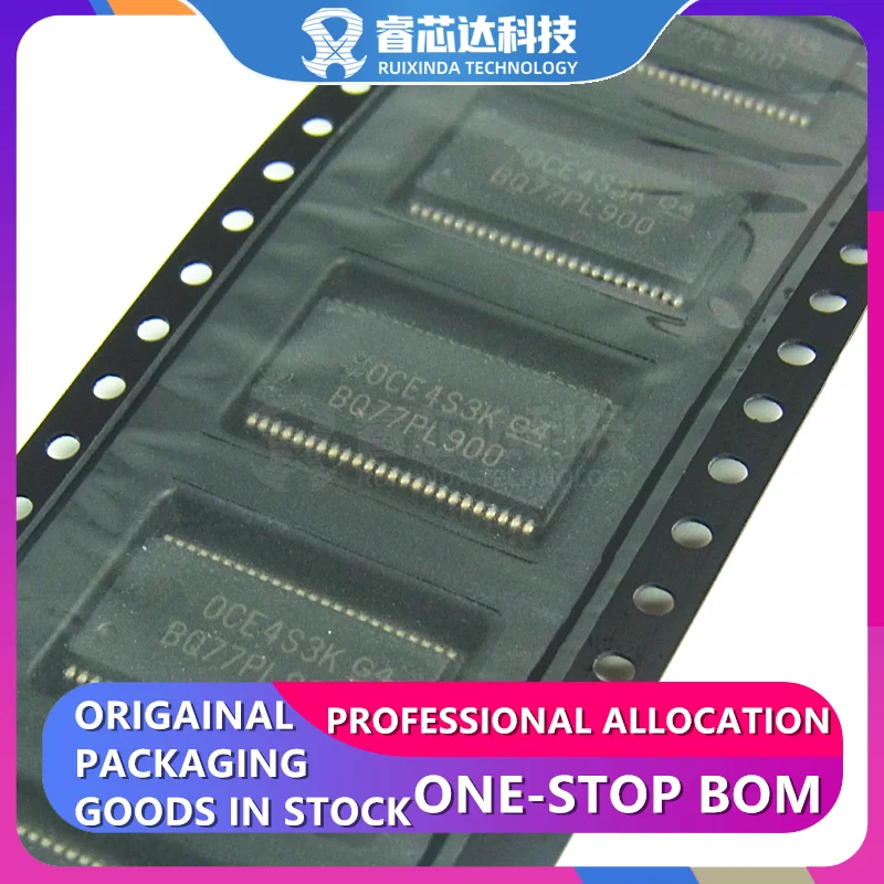 BQ77PL900DLR SSOP48 marking:BQ77PL900 Battery Battery Protection IC Lithium Ion/Polymer BQ77PL900DL 48-SSOP original genuine
BQ77PL900DLR SSOP48 marking:BQ77PL900 Battery Battery Protection IC Lithium Ion/Polymer BQ77PL900DL 48-SSOP original genuine