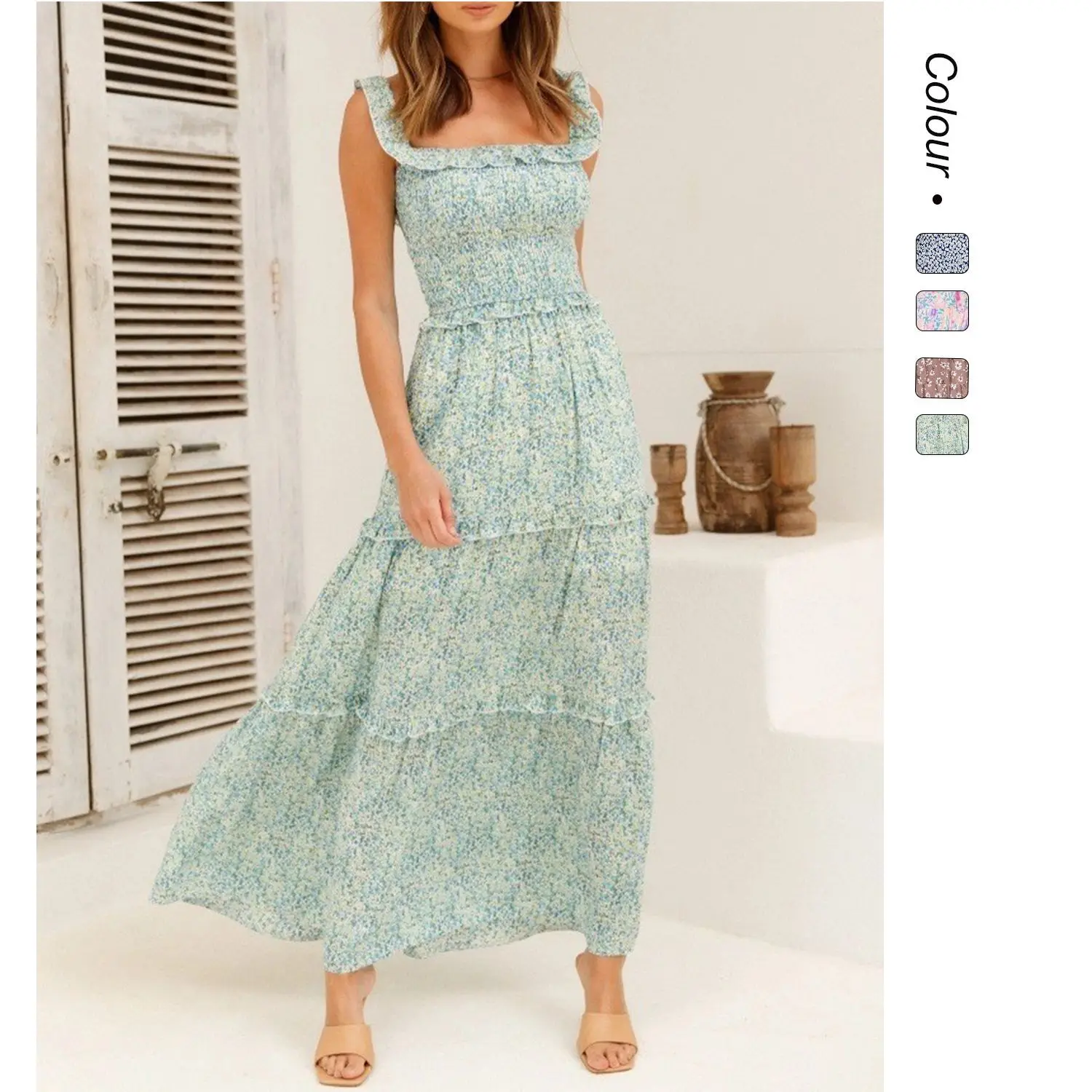 2026 New Floral Print Fresh Sweet Wrapped Chest Dress - 1392 Summer Long Dress Y2k、 Midi Beach Luxury
2026 New Floral Print Fresh Sweet Wrapped Chest Dress - 1392 Summer Long Dress Y2k、 Midi Beach Luxury