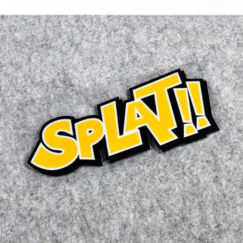1Pc "SPLAT!!" Comic Style Vinyl Sticker Waterproof Decal for Car Window Body Retro Cartoon Sound Effect Decor
1Pc "SPLAT!!" Comic Style Vinyl Sticker Waterproof Decal for Car Window Body Retro Cartoon Sound Effect Decor